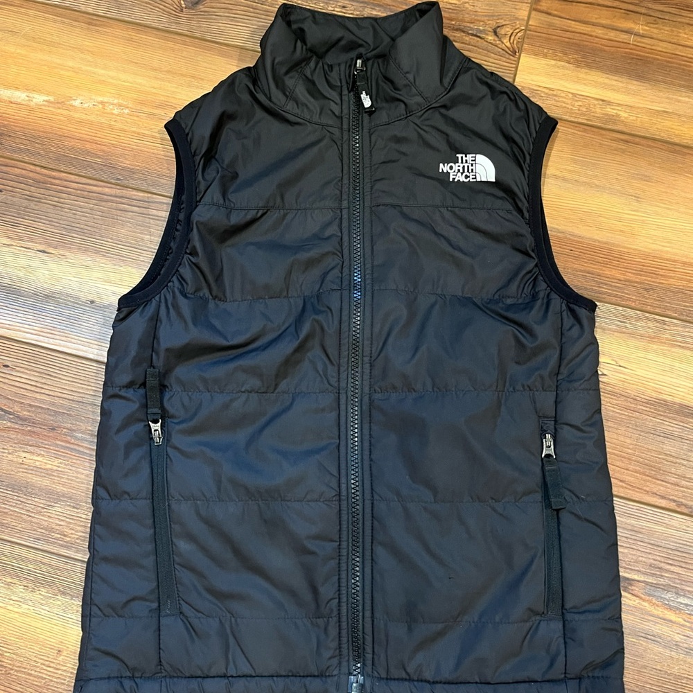 The North Face Black Reactor Vest size Small 7/8 Youth